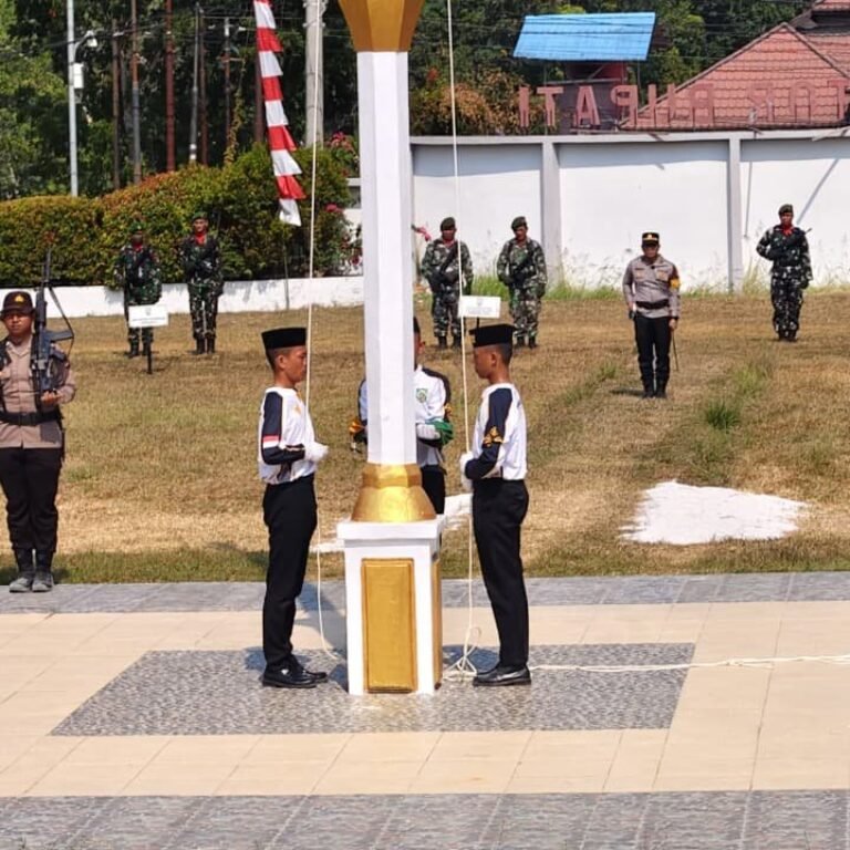 Persiapan Maksimal Kodim 1001/HSU-BLG Lewat Gladi Kotor Jelang HUT RI ke-81 di Balangan