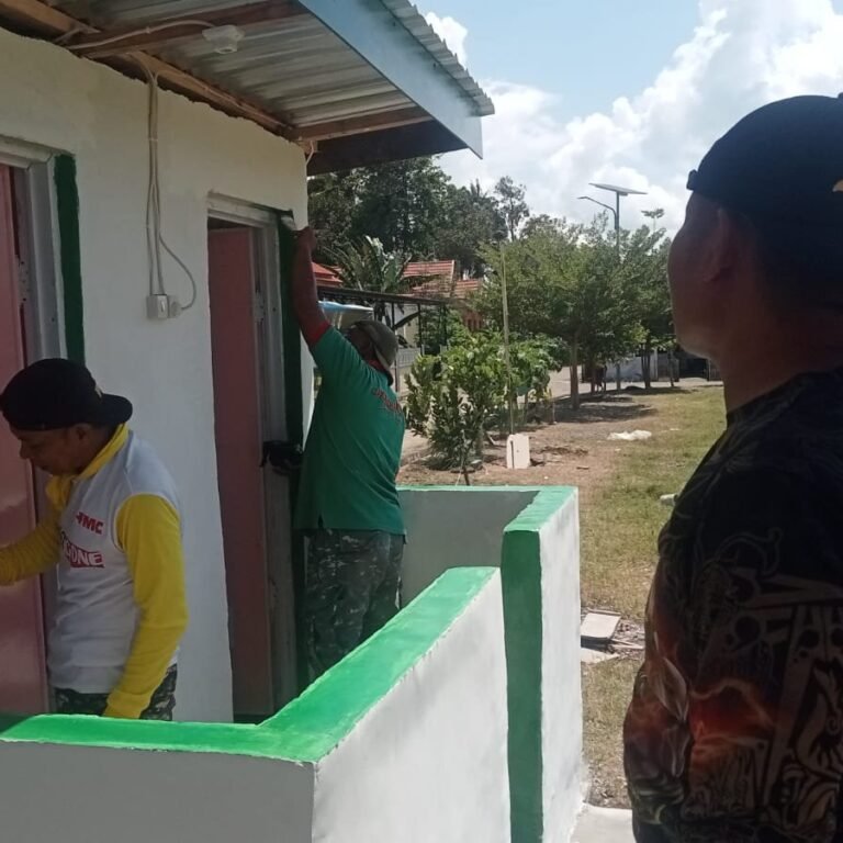 Satgas TMMD Sempurnakan Finishing Jambanisasi, Tahan Cuaca Jadi Tujuan