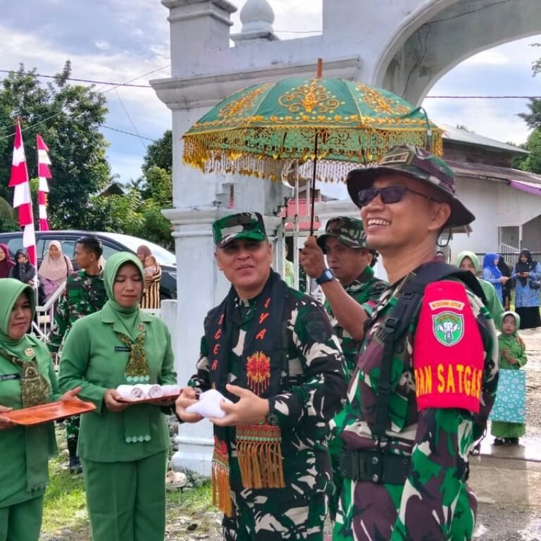 Penutupan TMMD Ke-129 di Aceh Jaya: Kapok Sahli Pangdam IM Sebagai Inspektur
