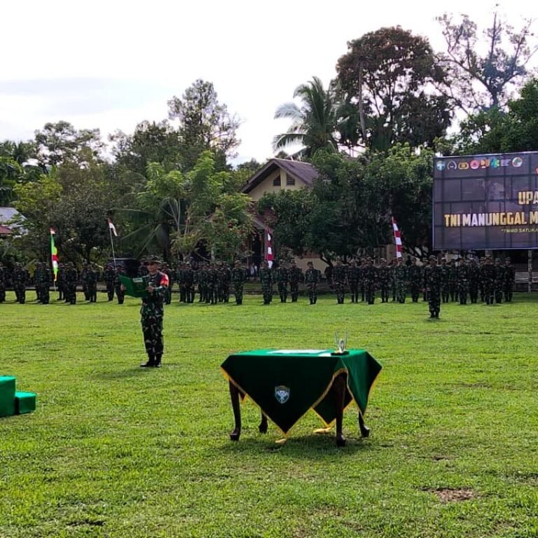Upacara Penutup TMMD Ke-129 Kodim 0114/Aceh Jaya Digelar Khidmat