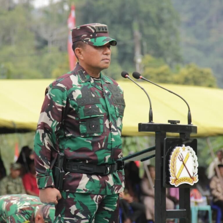 Lapangan Desa Patukku Jadi Lokasi Penutupan TMMD ke-129 Kodim 1407/Bone