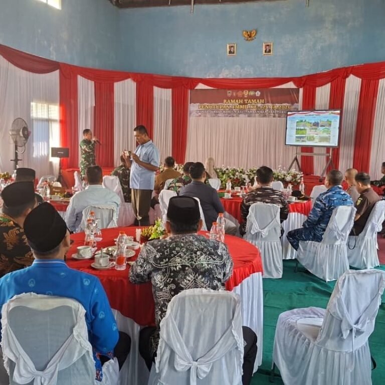 Dandim 1005/Barito Kuala Sajikan Laporan Final TMMD ke-129 untuk Pemeriksaan Pimpinan