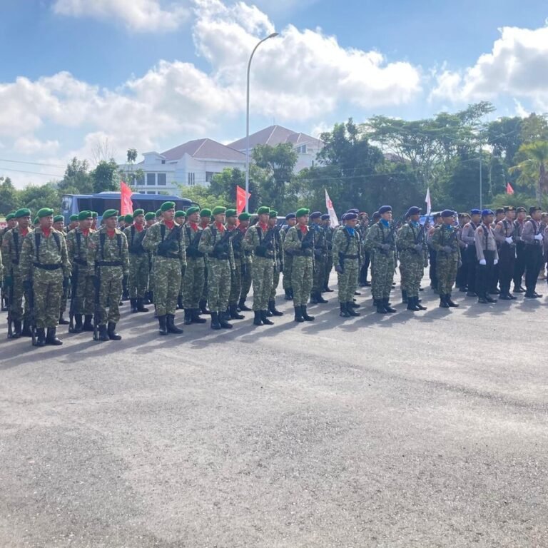 Upacara HUT RI ke-81 di Kotabaru Dimulai Pagi Hari dan Berjalan Lancar