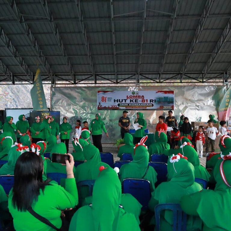Semangat Kebersamaan Warnai Lomba HUT ke-81 Kodim 1004/Kotabaru, Diakhiri Jam Komandan