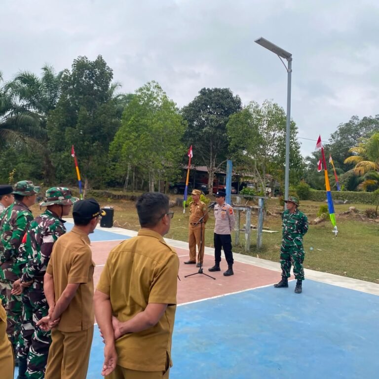 Lintas Sektor Gelar Apel Siaga Karhutla di Kombeng