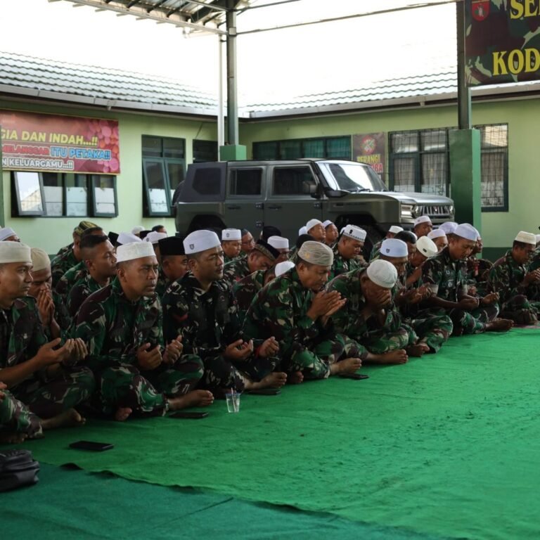 Aula Kodim Banjar Dipenuhi Doa dan Shalawat Saat Peringatan Maulid Nabi 2026