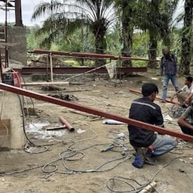 Pemasangan Koridor Tandai Kemajuan Pembangunan Jembatan Penghubung Cibubukan–Serasah