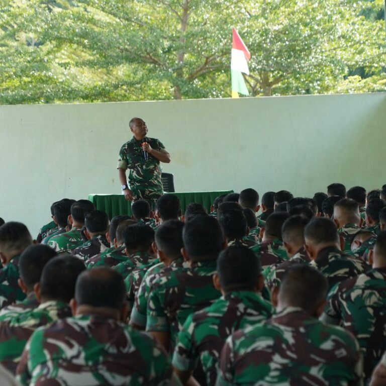 Arahan Danrem 012/TU: Hindari Pelanggaran dan Jaga Kebersihan Lingkungan Satuan