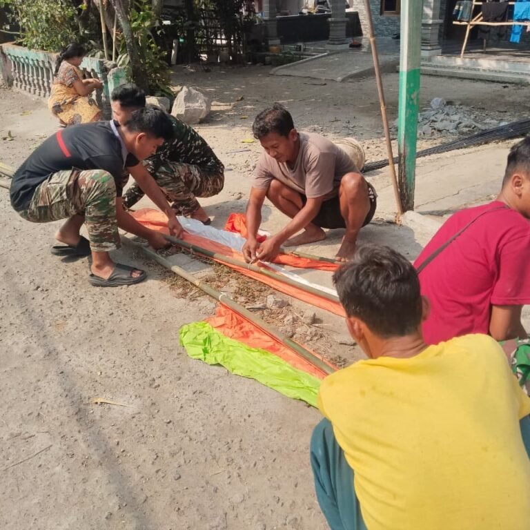 Parangjoro Bersolek: Satgas TMMD dan Warga Berkolaborasi Sambut Kemerdekaan