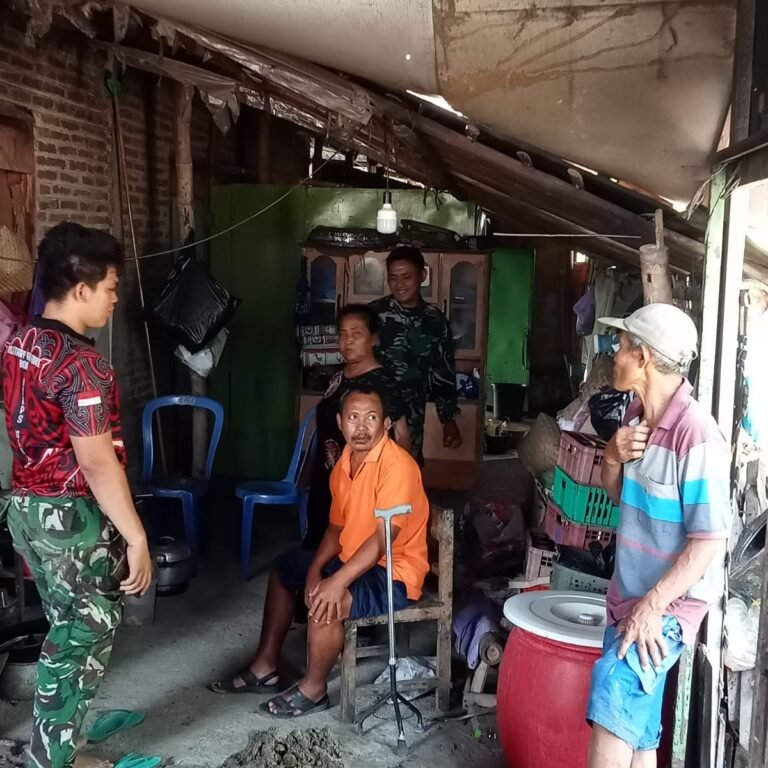 Dialog Kecil, Dampak Besar: Komsos TMMD Bangun Kebiasaan Sehat Warga