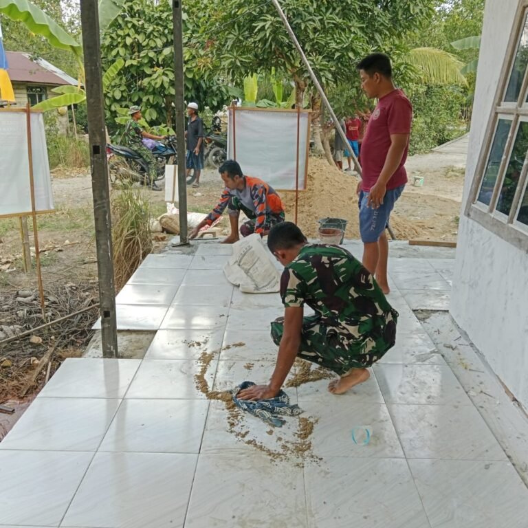 Transformasi Lantai Mushola Darul Istiqomah Menuju Kenyamanan Baru
