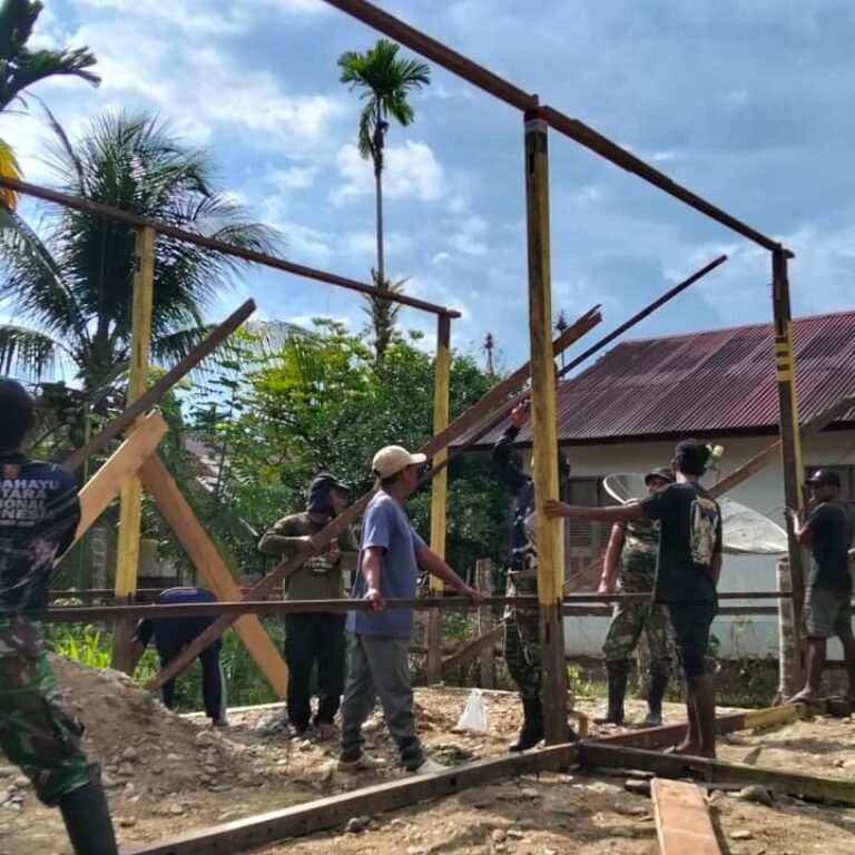 Kerangka Rumah Muncul di Sarah Raya, Warga Sambut Optimis