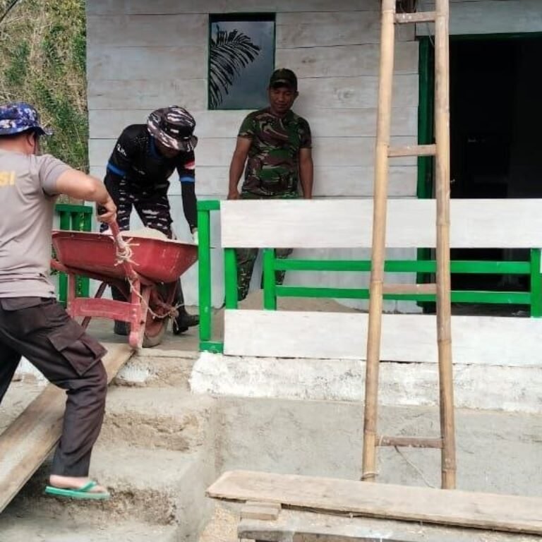Akhir Tahap Rehab RTLH: Teras Depan Demmang Dicor