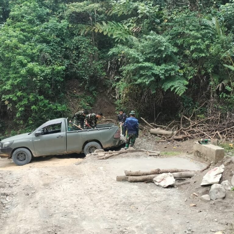 Bahan Bangunan Tiba di Titik 4 Watangcani, Jalan Aman Harapan Warga Jawi-Jawi