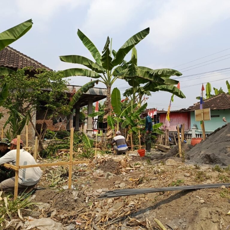 Pos Kamling Baru di Dukuh Singkil Jadi Wadah Koordinasi Warga dan Kodim
