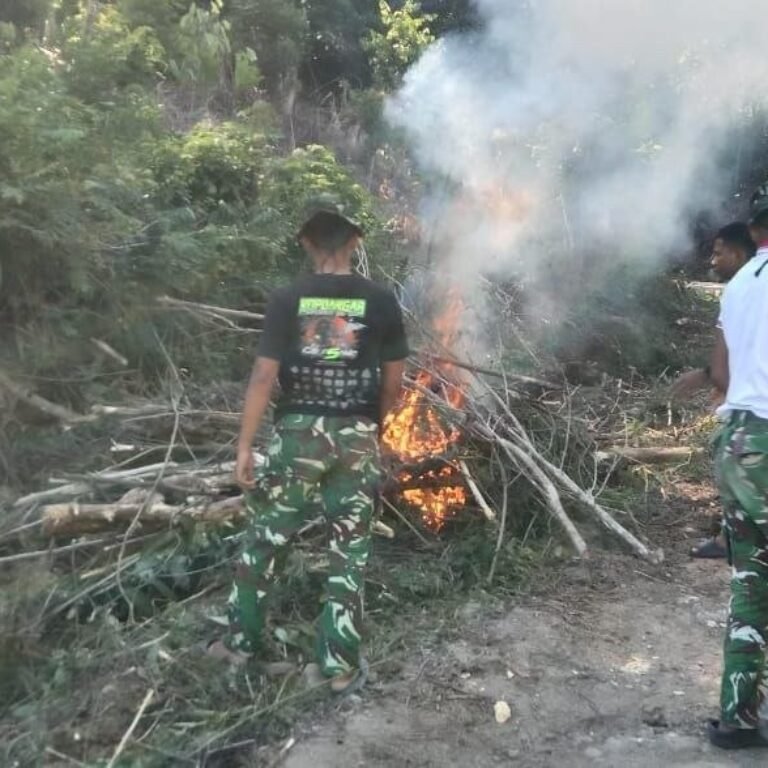 Pembersihan Lokasi, Langkah Awal Perbaikan Jalan Pattuku