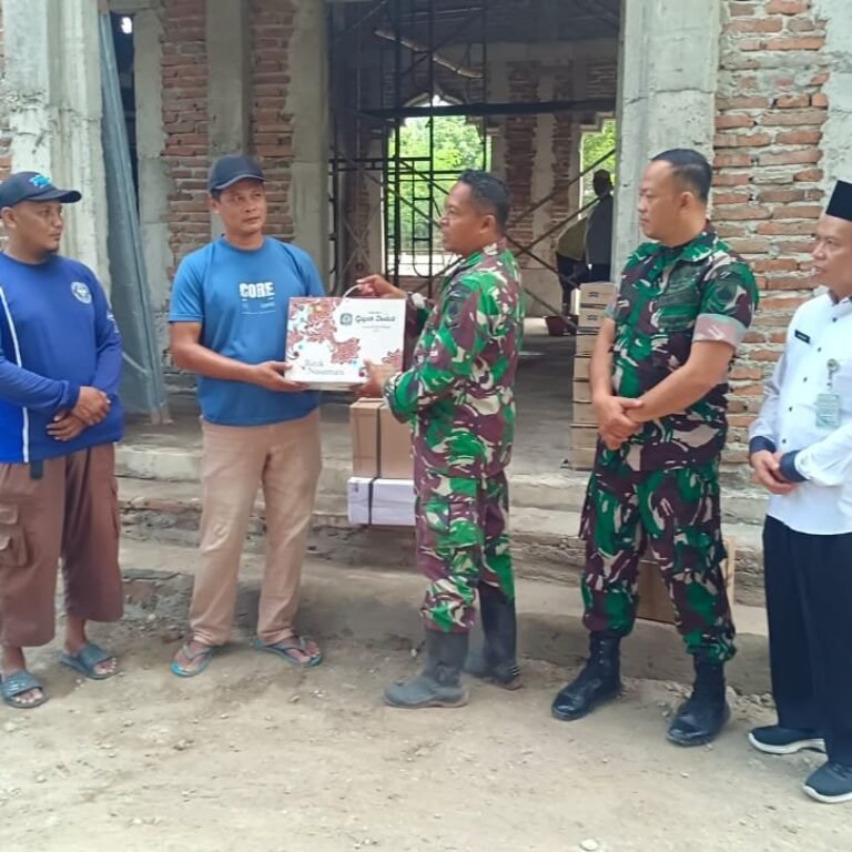 Bantuan TMMD Kodim 0726/Sukoharjo untuk Masjid Albarokah Dorong Kekuatan Sosial Parangjoro