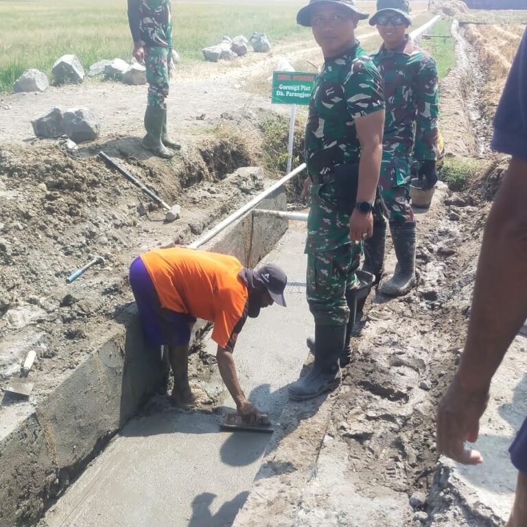 Gorong-Gorong Baru di Parang Joro Rampung, Solusi Atasi Genangan Sawah