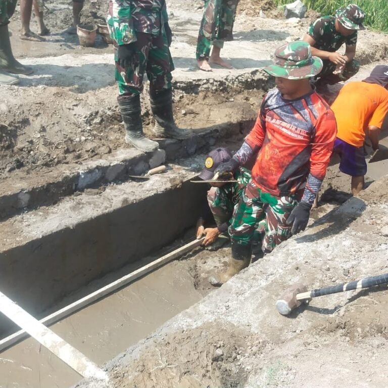 TMMD Reguler ke-129: Gorong-Gorong Baru Dinilai Ubah Kondisi Lingkungan Parang Joro