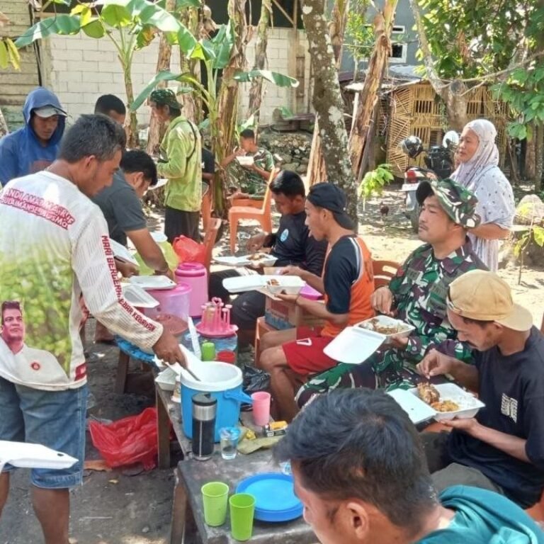 Dari Meja Makan di Lokasi Pembangunan, Terbentuk Ikatan Baru di Tadang Palie