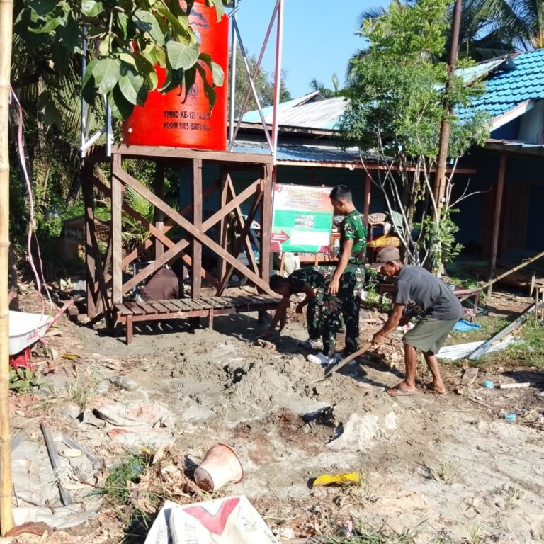 Dekatnya Akses Air Bersih di Tamban Bangun Berkat TMAB
