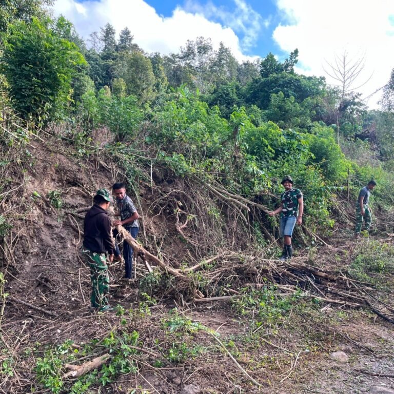 Usai Pembangunan, Satgas TMMD Ke-129 Kodim 1407/Bone Pastikan Jalan Bontocani Bebas Material