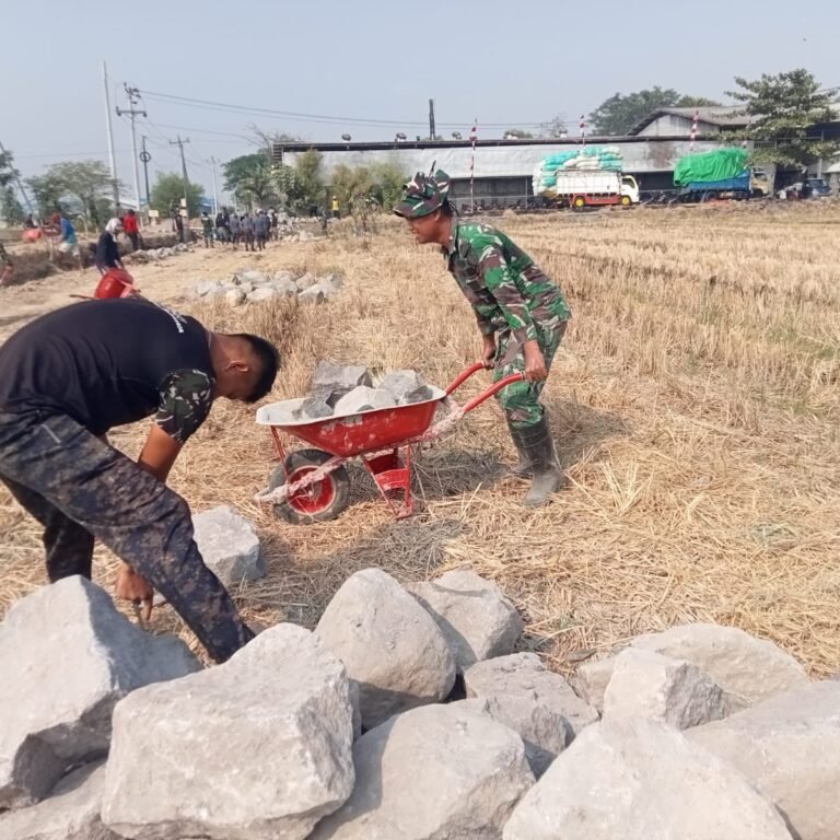 TMMD ke-129: Parangjoro Bangun Infrastruktur dan Harapan Bersama