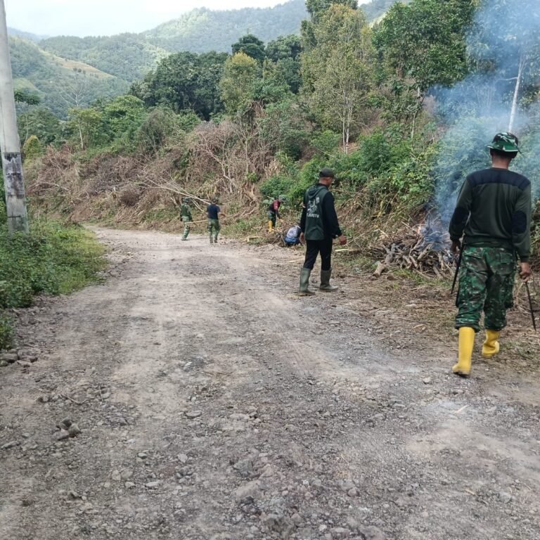TMMD ke-129: Pembersihan Jalur Awal Dikerjakan di Kecamatan Bontocani