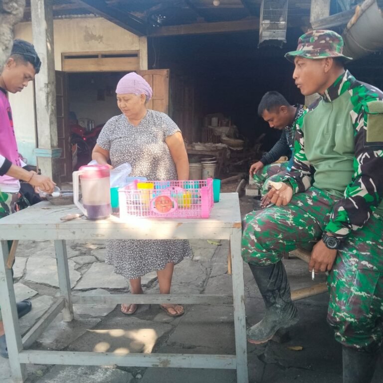 Di Parangjoro, Beranda Rumah Menjadi Tempat Berkisah Saat TMMD