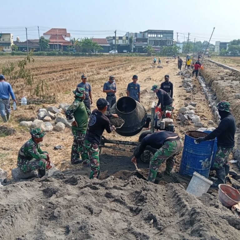 TMMD Reguler ke-129: Mobilisasi Percepatan Pekerjaan di Parangjoro Bikin Ruas Jalan Lebih Nyaman