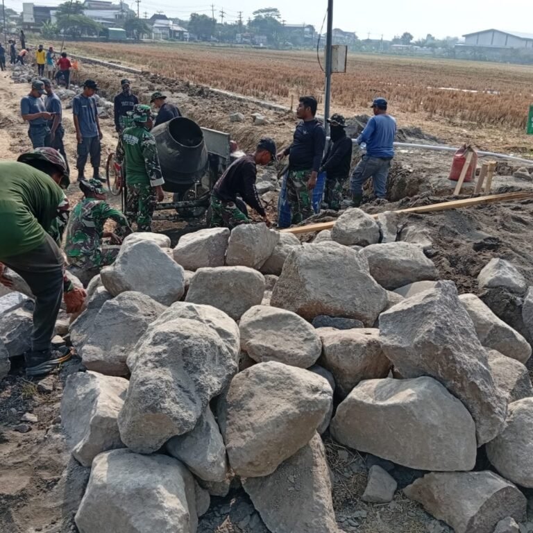 Parangjoro Pacu Pekerjaan TMMD, Kesiapan Fisik Capai Sekitar 80 Persen