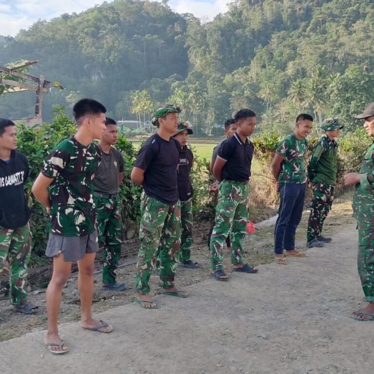 Apel Pagi Sertu Saharuddin: Mulai Harinya Satgas TMMD di Bontocani
