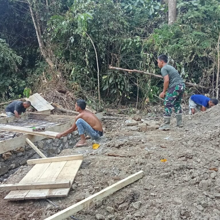Tahap Pengecoran Alas Jembatan Dimulai Usai Pondasi Rampung