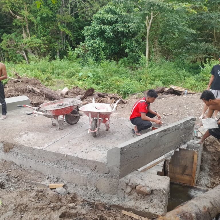 Tahap Terakhir Finishing Jembatan Sarah Raya Rampungkan Akses Warga Pasie Raya