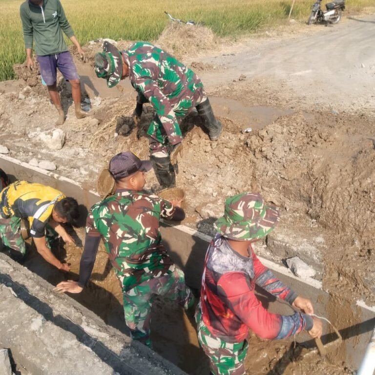 Endapan Lumpur Diangkat untuk Mengamankan Masa Tanam