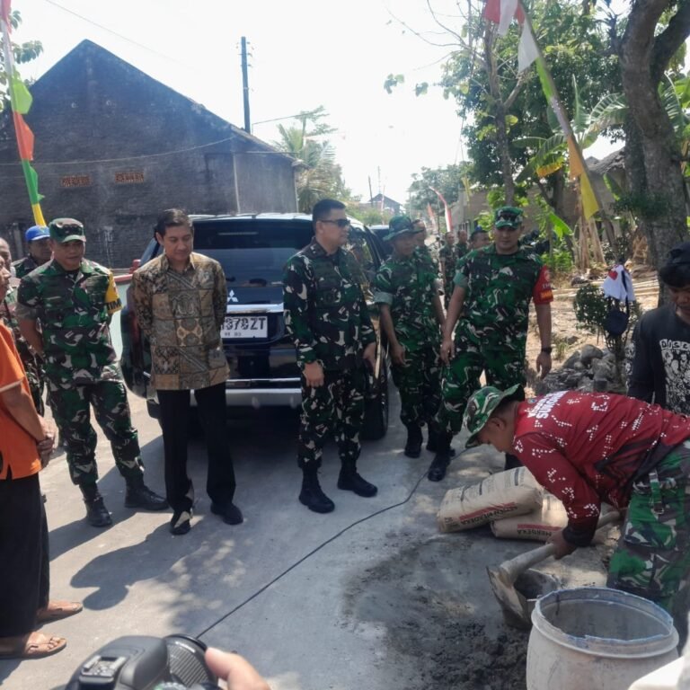 TMMD Hadirkan Poskamling di Dukuh Singkil, Wadah Baru Penguatan Kepedulian Warga