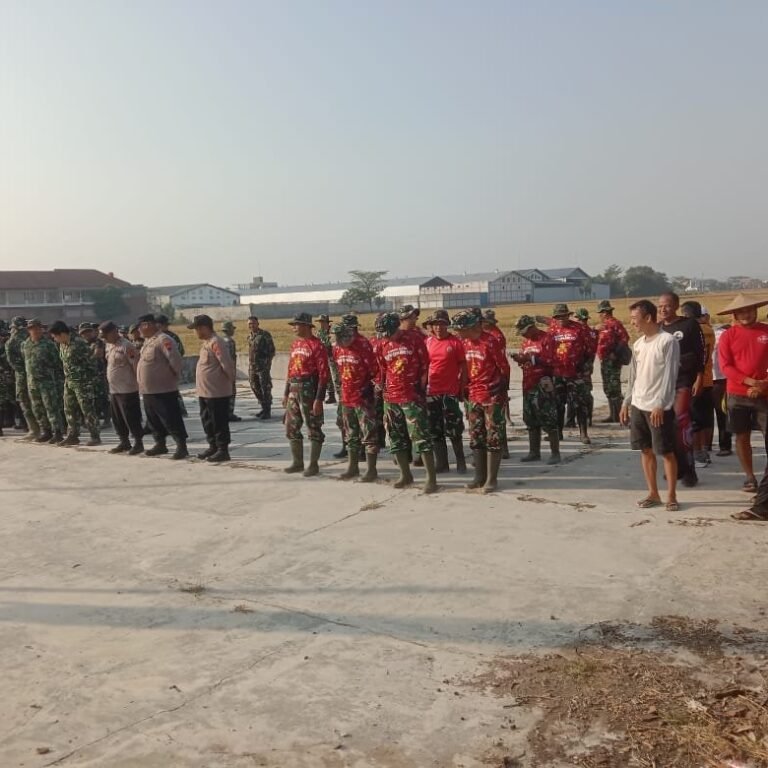 Ritual Pra-Kerja: Barisan dan Arahan di Apel TMMD Reguler ke-129 Sukoharjo