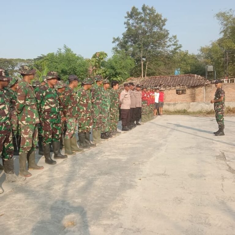 Barisan Warga dan TNI-Polri Awali Aktivitas TMMD Reguler ke-129