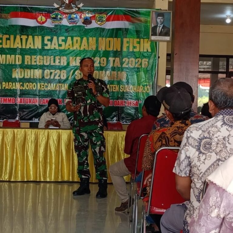 Di Parangjoro, TMMD 129 Dorong Literasi Sosial dan Kebangsaan