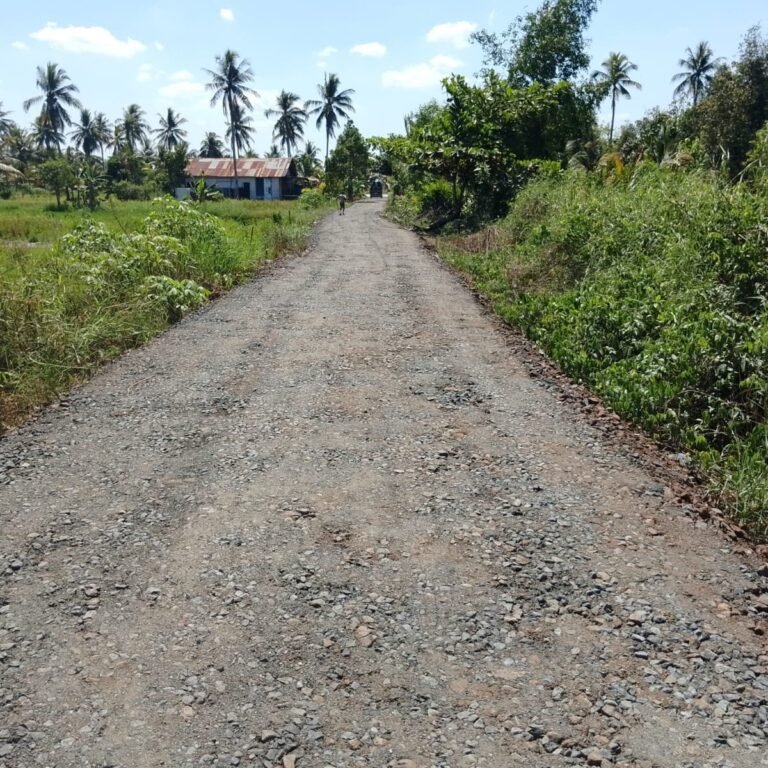 Akses Tamban Bangun Menguat, Pengerjaan 1.534,5 Meter Telah Rampung