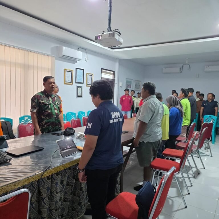 Di PSB Bengalon Dilakukan Sosialisasi Karhutla, Babinsa Serka Catur Terlibat Penuh