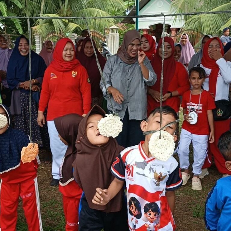 Lomba Kemerdekaan di Sarah Raya: Anak-Anak dan Orang Tua Berbagi Keceriaan