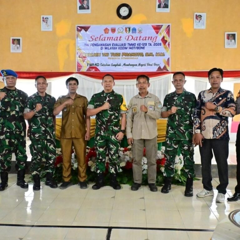 Penilaian Tim Wasev Sterad: Kualitas dan Keselamatan Jadi Tolak Ukur TMMD ke-129 di Bontocani