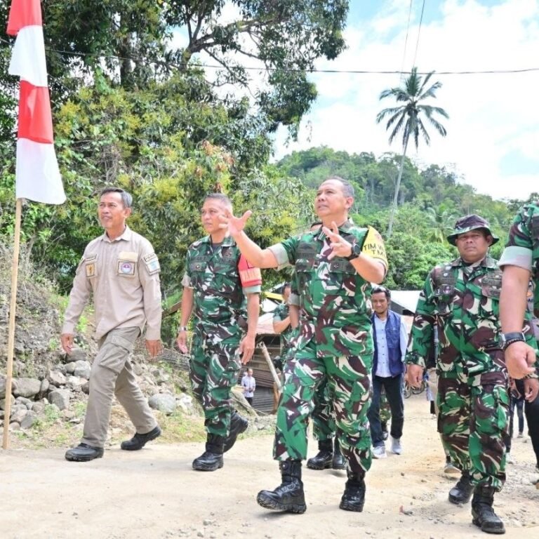 Brigjen Yudi Pranoto Pimpin Wasev Sterad, TMMD ke-129 Bontocani Diperiksa Langsung