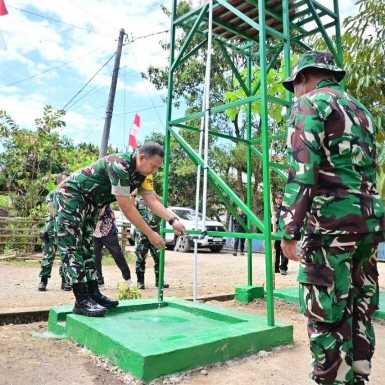 Fokus Akses Warga, Tim Wasev Sterad Cek TMMD ke-129 di Bontocani