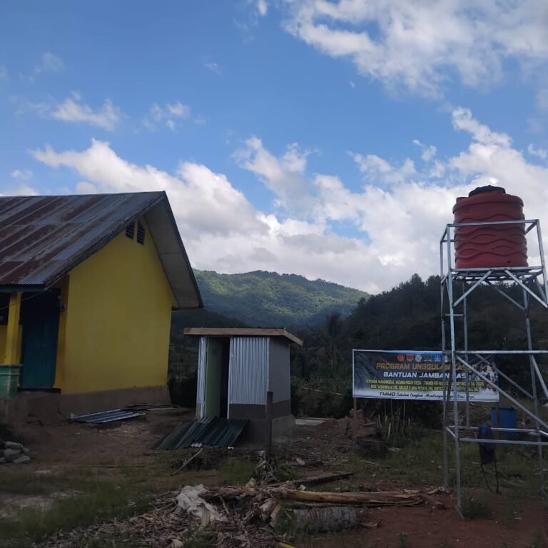 Rampung, MCK Titik 1 di Desa Langi Siap Layani Kebutuhan Sanitasi Warga