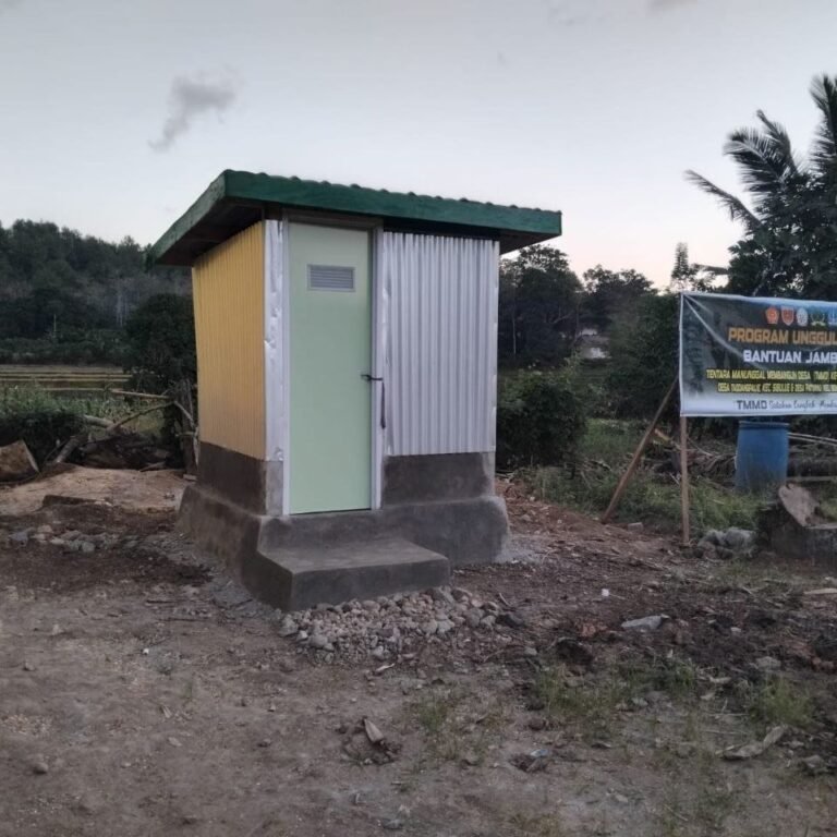 Satu Persatu Tahap Diselesaikan, MCK di Dusun Langi Resmi Rampung