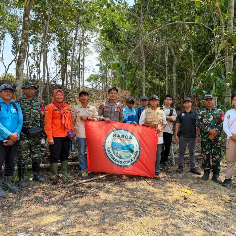 Temuan Pembukaan Lahan 30 Ha, Babinsa Kutai Timur Pimpin Sidak di Dusun Air Putih
