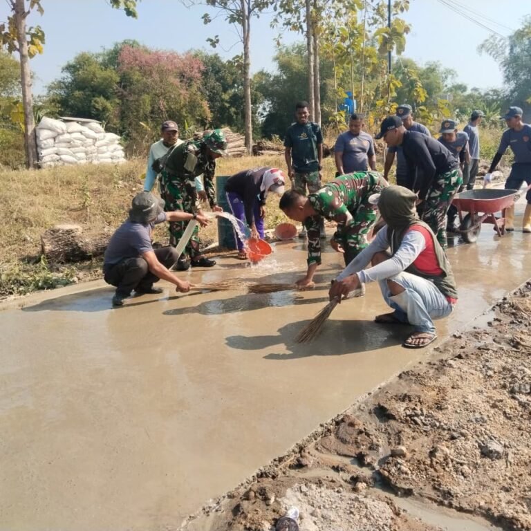 Pembersihan Akhir Jadi Fokus Satgas TMMD di Parangjoro