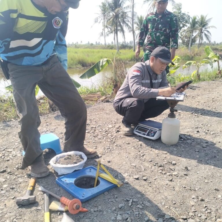 Hasil Opname Dinas PUPR: Jalan TMMD Tamban Bangun Tebal 16–18 cm dan Lebar 3,6 Meter